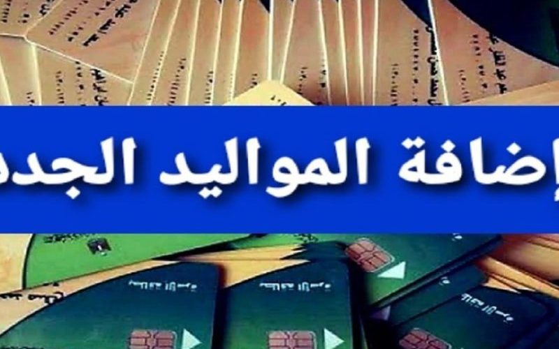إضافة المواليد على بطاقة التموين 2024 من بوابة مصر الرقمية