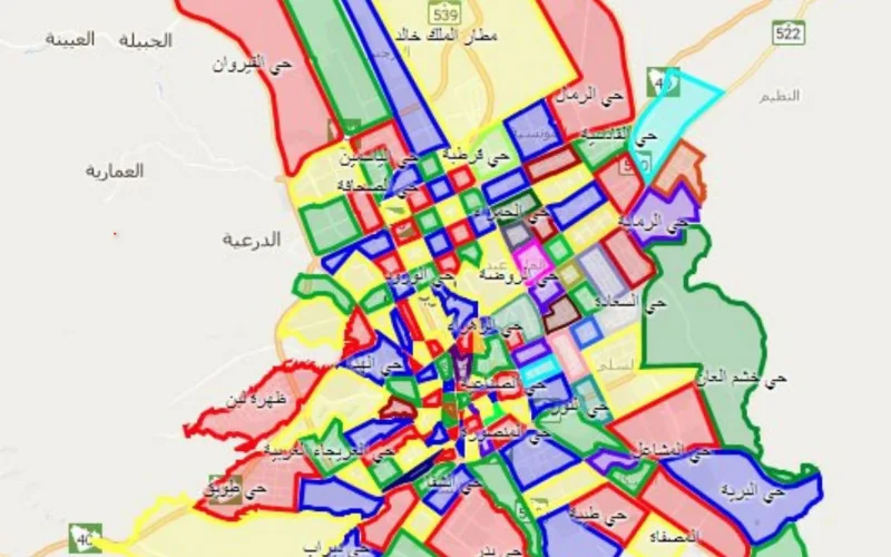 خطة إزالة الأحياء العشوائية في الرياض 1445 تأتي على هذا النحو