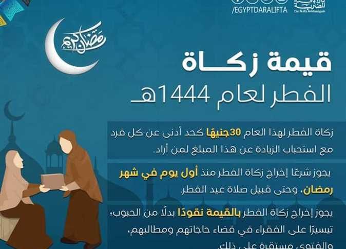 قيمة زكاة الفطر في المملكة العربية السعودية 1445