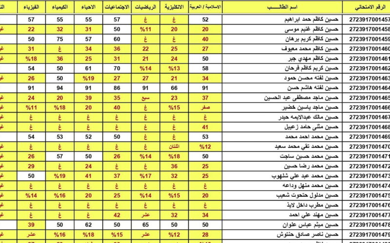 موقع نتائجنا ينشر رابط نتائج السادس الاعدادي الدور الأول في العراق 2024