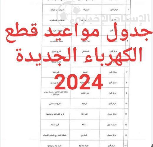 جدول مواعيد انقطاع الكهرباء 2025 في مصر ” اعرف النور هيقطع عندك امتا ؟ ” واسباب تخفيف الاحمال