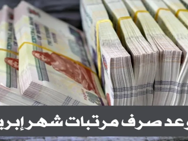 موعد صرف مرتبات شهر ابريل 2025 للمعلمين وجدول الصرف المعلن من وزارة المالية