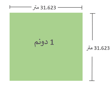 الدونم كم متر - ايجي بلوج نيوز