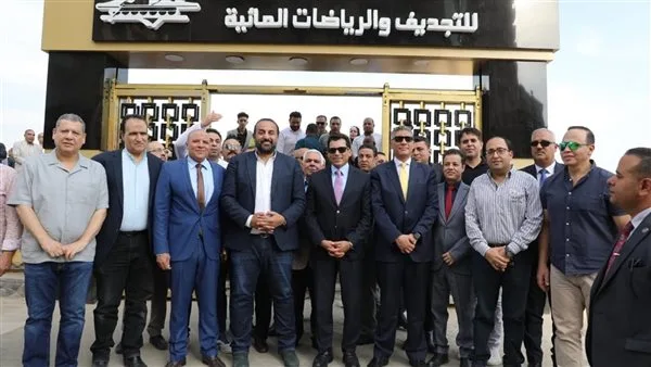 وزير الرياضة ومحافظ الجيزة يفتتحان ملاعب نادي الصحفيين النهري وزير الرياضة ومحافظ الجيزة يفتتحان ملاعب نادي الصحفيين النهري