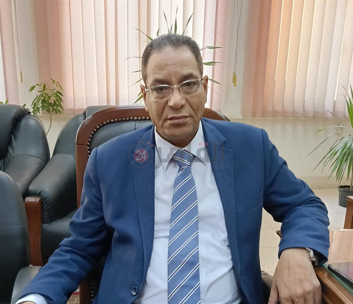 الدكتور جمال على عميد كلية التجارة بـ جامعة حلوان 