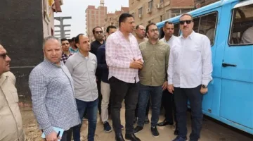 محافظ المنوفية يتابع مشروعات تنموية بشبين الكوم ويوجه بتسريع وتيرة العمل وتقديم التسهيلات للمزارعين