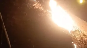 السيطرة على حريق خط غاز في أبو تشت بقنا