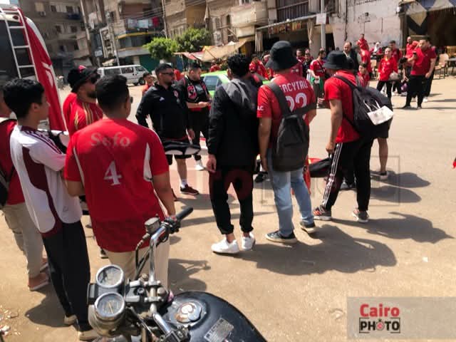 ترحال الأهلي في المنوفية قبل السفر لمؤازرة الفريق أمام صنداونز 