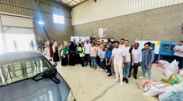 للربط بين النظري والعملي.. طلاب تكنولوجيا وتعليم سوهاج في زيارة للمنطقة الصناعية بجرجا