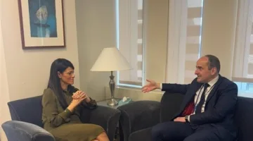 المشاط تعقد لقاءات مكثفة مع مسؤولي الحكومات والمؤسسات الدولية والقطاع الخاص خلال اجتماعات الربيع بواشنطن