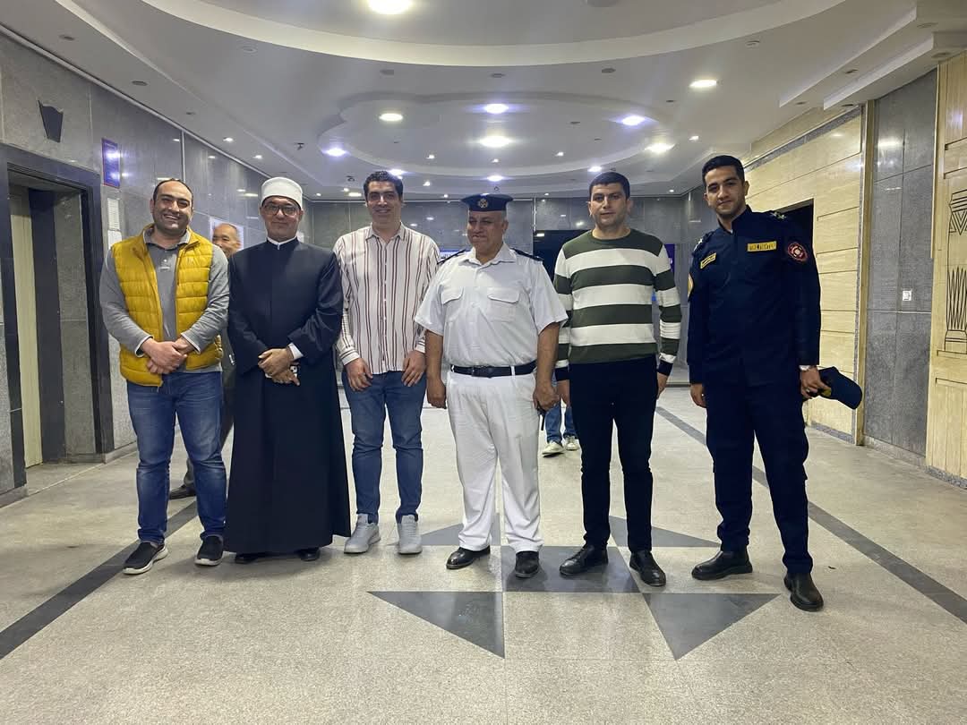 مفتي الجمهورية داخل مستشفي كفر الشيخ العام