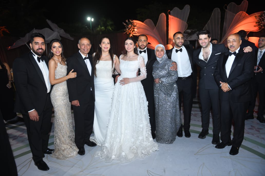 كل النجوم الفن في حفل زفاف نور إمام ابنه شقيق عادل إمام 
