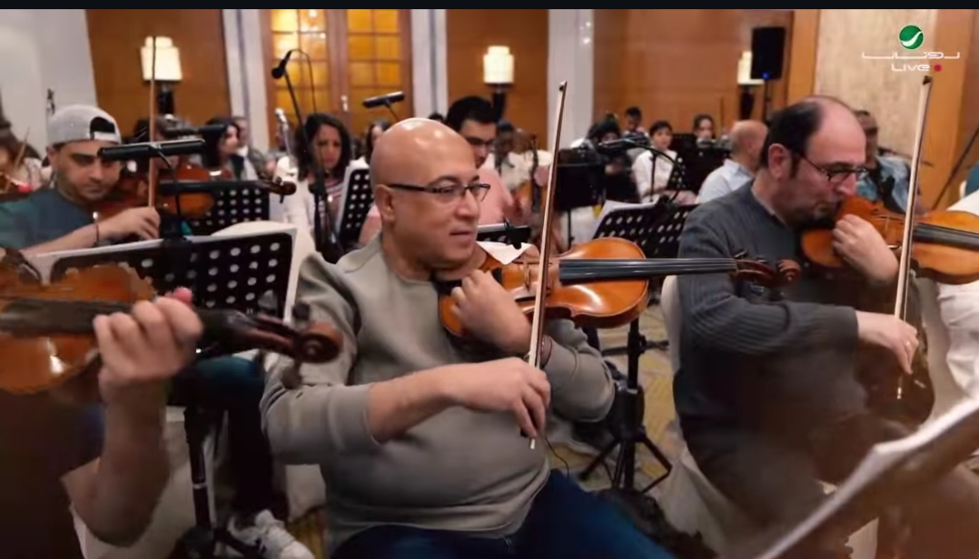 بروفات حفل محمد عبده في دار الأوبرا المصرية 