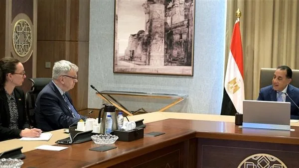 رئيس الوزراء يستقبل السفير الألماني بالقاهرة لبحث الموضوعات ذات الاهتمام المشترك رئيس الوزراء يستقبل السفير الألماني بالقاهرة لبحث الموضوعات ذات الاهتمام المشترك