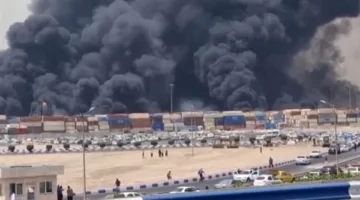 مرشد إيران يوجه بتحقيق موسع في انفجار ميناء بندر عباس.. وارتفاع جديد في عدد الضحايا