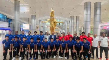 الرياضة تستقبل بعثة منتخب مصر للهوكي الشباب بعد التأهل لكأس العالم
