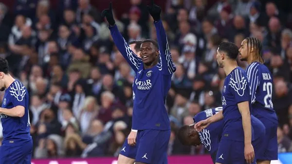 قائمة باريس سان جيرمان لمواجهة أرسنال في دوري أبطال أوروبا