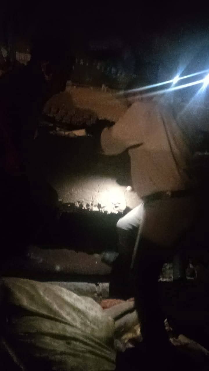 انهيار عقار في اسيوط