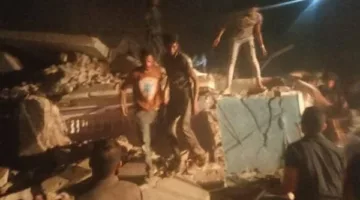 حفاظًا على أرواح المواطنين.. إخلاء 6 عقارات مجاورة لمنزل أسيوط المنهار