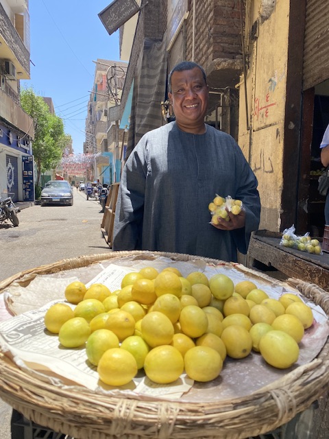 احمد واكياس ليمون صغيرة لمواجهة غلاء سعرة 