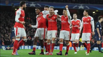 موعد مباراة أرسنال وباريس سان جيرمان في دوري أبطال أوروبا والقنوات الناقلة بث مباشر