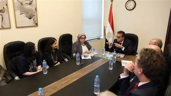 وزير الصحة يبحث مع وفد منظمة الصحة العالمية مستجدات المبادرة العالمية لسرطان الأطفال وزير الصحة يبحث مع وفد منظمة الصحة العالمية مستجدات المبادرة العالمية لسرطان الأطفال