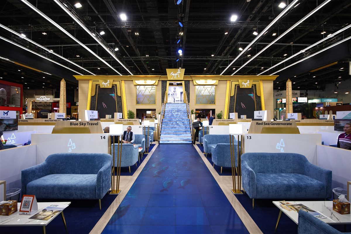 تعرف على الجناح المصري المُشارك في معرض سوق السفر العربي 2025 ATM | صور