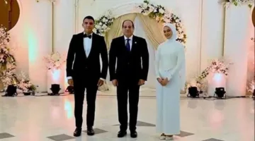 محافظ الغربية يهنئ ابنة الشهيد العميد مالك مهران بزفافها ويشيد بوفاء الرئيس بوعده