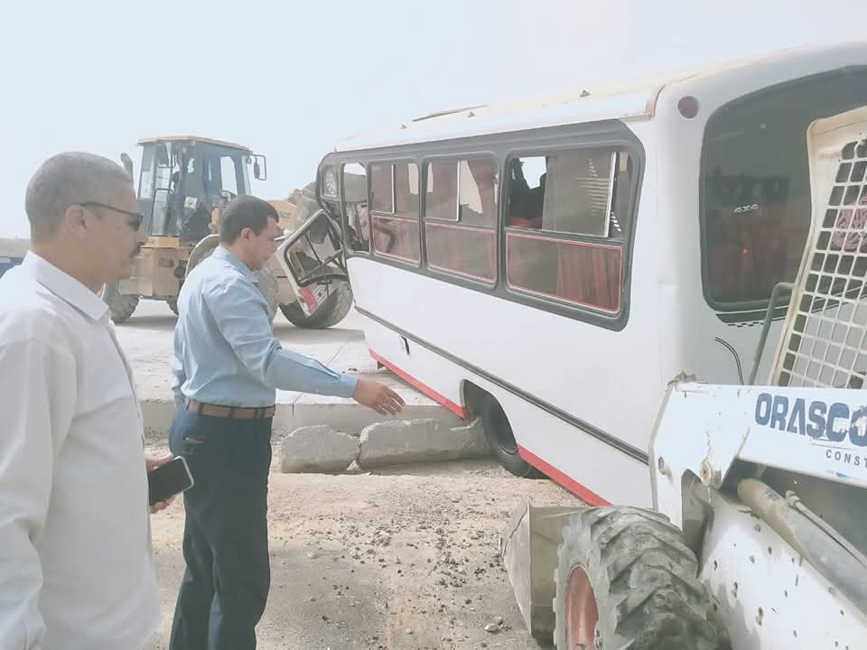 حادث تصادم الطريق الإقليمي بالمنوفية 