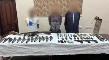 القبض على المتهمين بإدارة ورشة لتصنيع الأسلحة النارية بالبحيرة