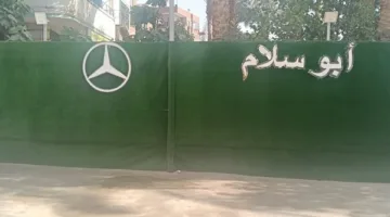 أكبر معرض للسيارات المرسيدس بالجيزة.. غلق وتشميع معرض أبو سلام لتعديه على الطريق بالحوامدية