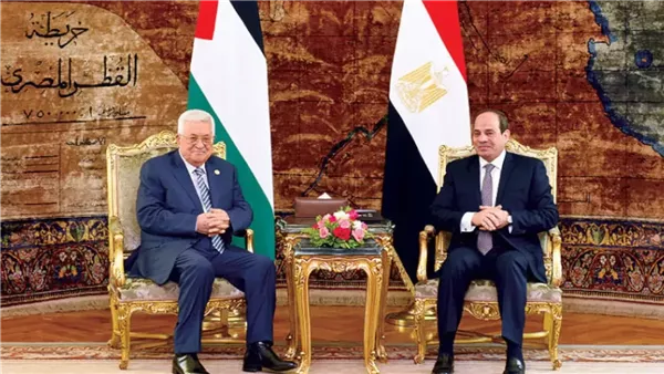 محمود عباس يشيد بتصريحات الرئيس السيسي بشأن موقف مصر الثابت من القضية الفلسطينية محمود عباس يشيد بتصريحات الرئيس السيسي بشأن موقف مصر الثابت من القضية الفلسطينية