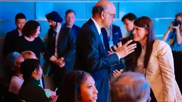 وزيرة التخطيط تبحث مع رئيس سنغافورة جهود دفع التنمية الاقتصادية بين البلدين