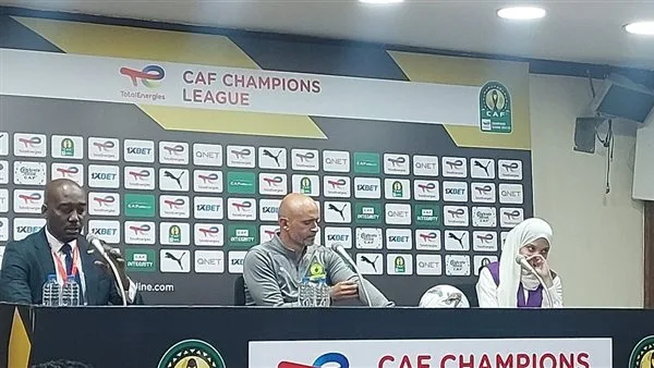 مدرب صن داونز: حسم التأهل أمام الأهلي في ستاد القاهرة طبيعي.. وحرصت على استغلال اندفاع لاعبي الأحمر مدرب صن داونز: حسم التأهل أمام الأهلي في ستاد القاهرة طبيعي.. وحرصت على استغلال اندفاع لاعبي الأحمر