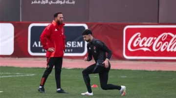 وسام أبو علي يكثف استعداداته للحاق بمباراة صن داونز في دوري الأبطال