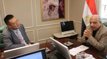 وزير الكهرباء يبحث مع سانجرو الصينية التعاون في تصنيع مهمات الطاقة المتجددة وبطاريات التخزين