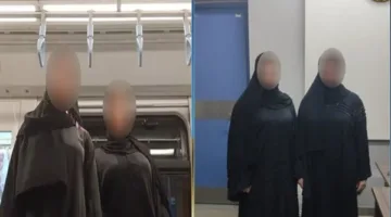 القبض على الفتاتين صاحبتي فيديو الرقص داخل إحدى عربات مترو الأنفاق