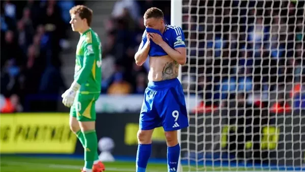 لا توجد أعذار.. أول تعليق من فاردي على توديع بطولة الدوري الإنجليزي