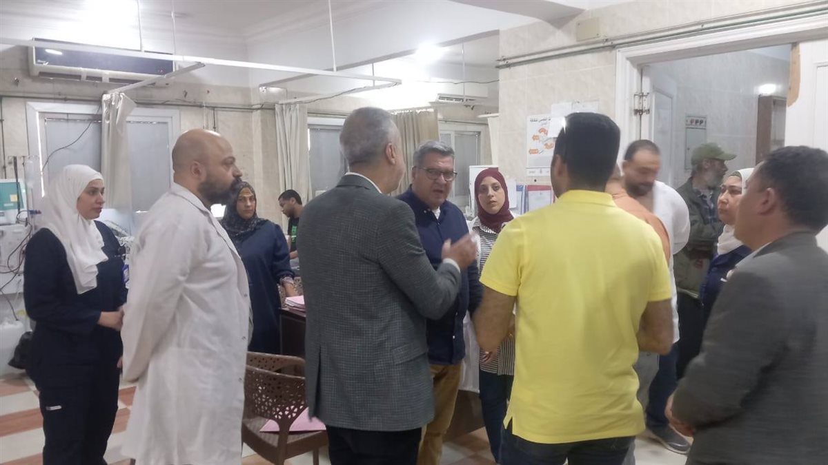 لمتابعة انتظام سير العمل وتوافر الأطقم الطبية.. السكرتير العام المساعد لمحافظة الجيزة يتفقد بعض المستشفيات