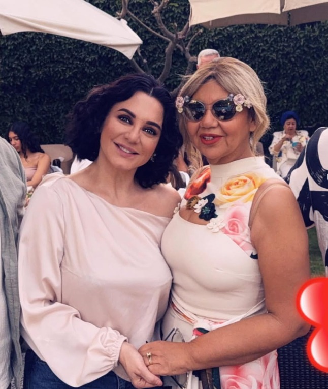 بوسي شلبي وسلاف فواخرجي 