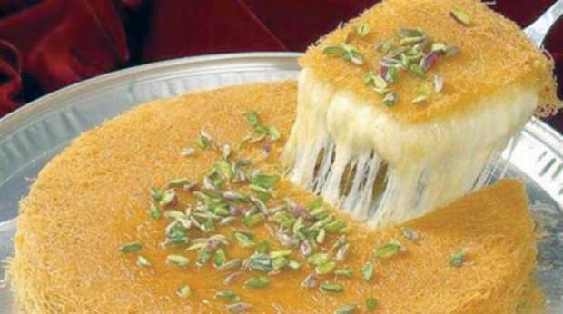 طريقة عمل الكنافة بالمهلبية زي المحلات