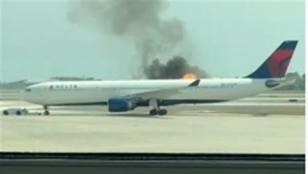 أجبر الركاب على الإخلاء.. نشوب حريق داخل محرك طائرة قبل إقلاعها بالولايات المتحدة أجبر الركاب على الإخلاء.. نشوب حريق داخل محرك طائرة قبل إقلاعها بالولايات المتحدة