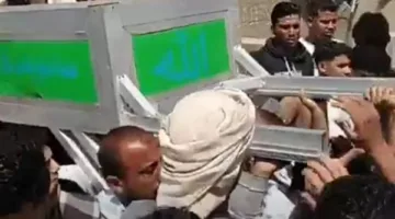 أهالي 7 قرى بالفيوم يشيعون جثامين ضحايا حادث تصادم في ليبيا