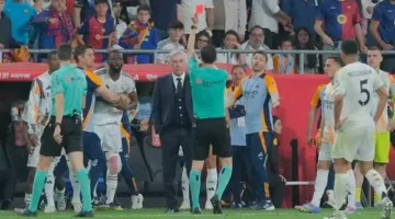 إيقاف روديجر 6 مباريات في الليجا بسبب اعتدائه لفظيًا على حكم الكلاسيكو