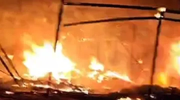 السيطرة على حريق في شونة بصل بالغربية