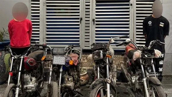 القبض على المتهمين بسرقة دراجة نارية بالغربية القبض على المتهمين بسرقة دراجة نارية بالغربية