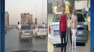 القبض على قائدي سيارتين لاتهامهما بأداء حركات استعراضية حال سيرهما بموكب زفاف أعلى الطريق الدائري