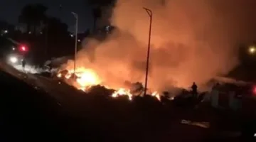 اندلاع حريق بأرض زراعية في الإسماعيلية.. والحماية المدنية تدفع بسيارات الإطفاء للسيطرة عليه | بث مباشر