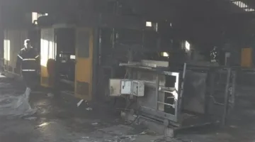 اندلاع حريق مخلفات داخل مصنع فوم بالمنوفية.. والحماية المدنية تسيطر| صور