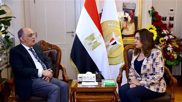 بحثا ملف التصالح وتطوير الطرق.. وزيرة التنمية المحلية تلتقي رئيس لجنة المشروعات الصغيرة والمتوسطة بمجلس النواب